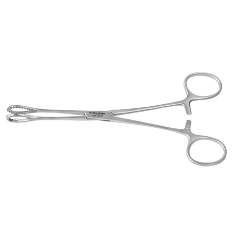 Sponge Forceps 9 1/2" STR- SERRATED
