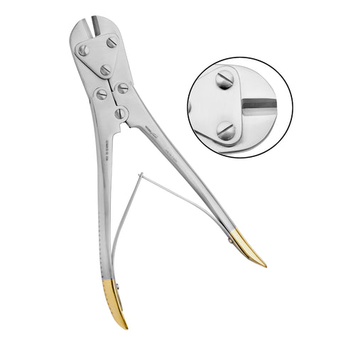 Plate/Pin Cutter Double Action 9 1/2" Max 1/8" (3.2mm) TC