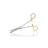 Needle Holders, Tungsten Carbide Jaws, Gold Rings