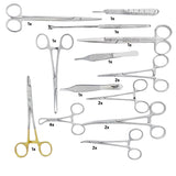 Canine & Feline Spay Pack Veterinary Surgical Instruments Forceps Needle Holders