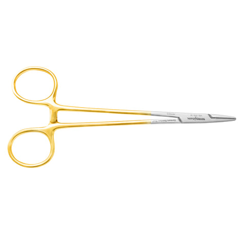 Crile Wood Needle Holder TC 15 cm LEFTHANDER