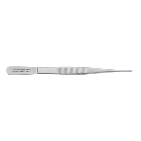 Tissue Forceps, narrow, straight, 1-2 teeth, 14,5 cm