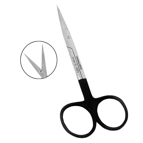 Iris Scissors 11.5mm STR, Micro Serrated Super Cut Blade