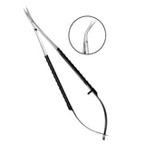 Micro Tissue Scissors 45 degree  Curved TC - 18cm