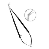 Surgical Micro Tissue Scissors Angled TC - 17cm High Quality Dental Instruments