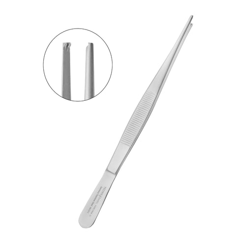 Tissue Forceps, straight, 1-2 teeth, 16,0 cm