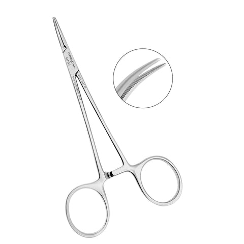 Mosquito Hemostatic Forceps 12.5cm Curved