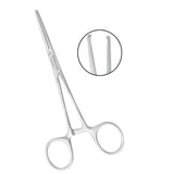 Ochsner-Kocher Forceps, 1-2 teeth, straight, 14,0 cm