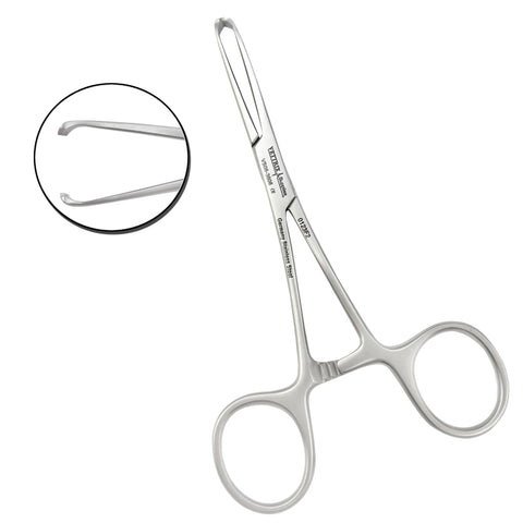 Baby Allis Tissue Forceps 12.5cm, 4x5 Teeth