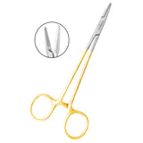 Crile Wood Needle Holder TC 15 cm LEFTHANDER