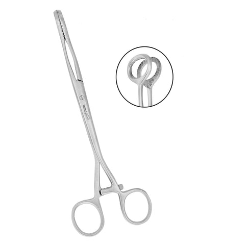 Collins Tongue Seizing Forceps 20cm