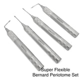 Super Flexible Periotome Bernard Set of 4